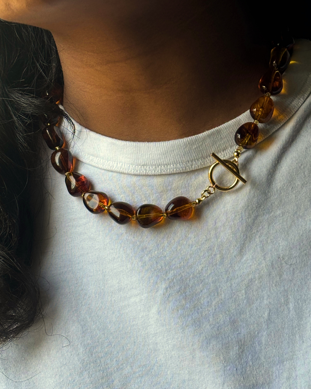 Collier Espresso & Cream