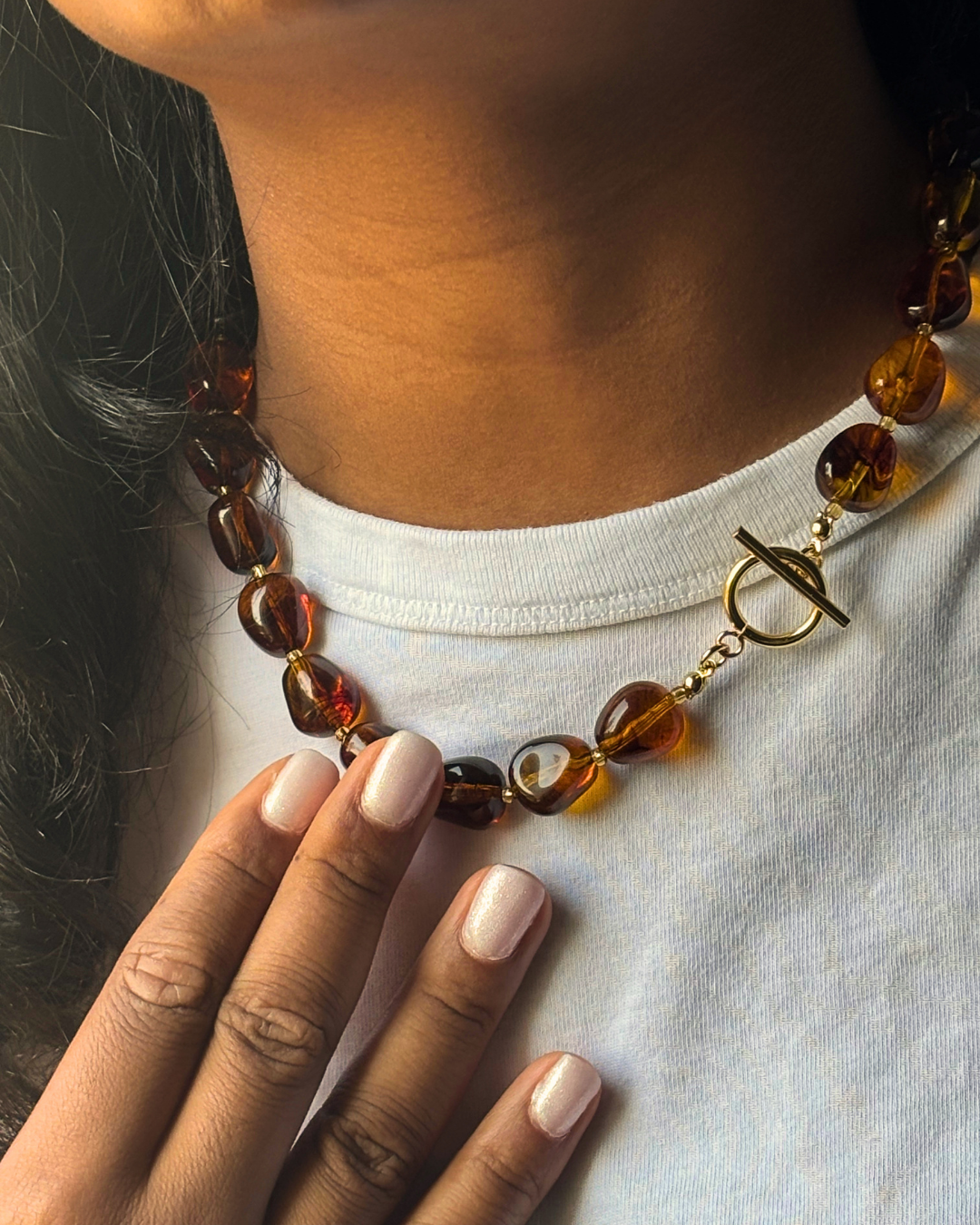Collier Espresso & Cream